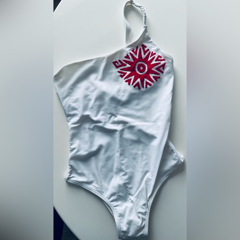 PITAHAYA ONE PIECE ONE SHOULDER BATHING SUIT / BODYSUIT